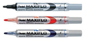 Whiteboardmarker Pentel MWL5S 1mm blauw - afbeelding 2