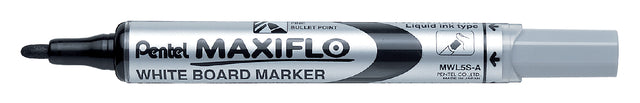 Whiteboardmarker Pentel MWL5S 1mm zwart