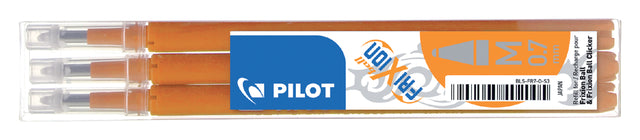 Rollerpenvulling PILOT friXion BLS-FR7 M oranje