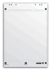 Flipoverpap Oxford smart 650x980mm blanco 90gr 20v