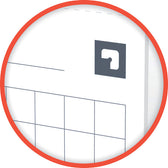 Flipoverpap Oxford smart 650x980mm ruit 90gr 20v - afbeelding 2