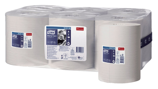 Poetspapier Tork M2 Advanced 1laags 275m wit