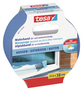 Afplaktape tesa Prof outdoor 25mx38mm blauw - afbeelding 3