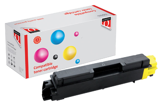 Toner Quantore Kyocera TK-5150Y geel
