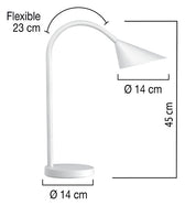 Bureaulamp Unilux Sol led wit - afbeelding 2