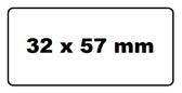 Label Etiket Quantore 11354 57mmx32mm wt - afbeelding 2