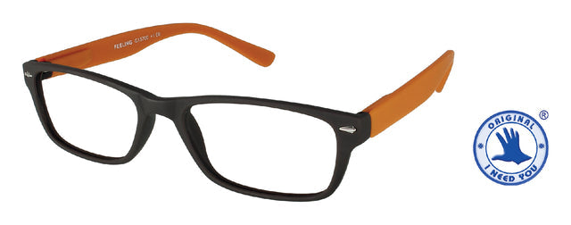 Leesbril I Need You +2.00dpt Feeling bruin-oranje