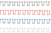 Draadrug GBC 9.5mm 34rings A4 wit