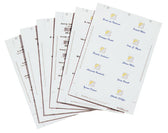 Badgekaart Durable 1453 bedrukbaar 40x75mm 240st