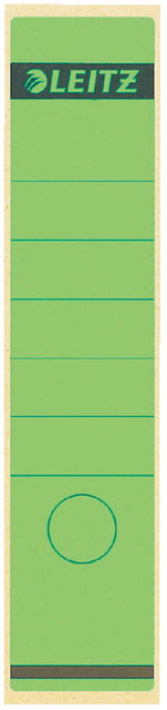 Rugetiket Leitz 62x285mm zelfkl groen