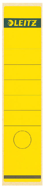 RUGETIKET LEITZ 1640 62X285MM GEEL