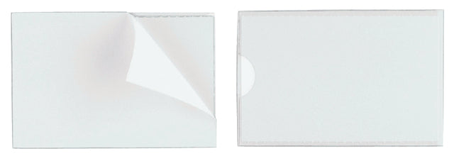 Etikethouder Durable pocketfix 57x90mm zelfkl 10st