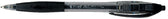 Balpen Bic Atlantis classic grip clic M zwart