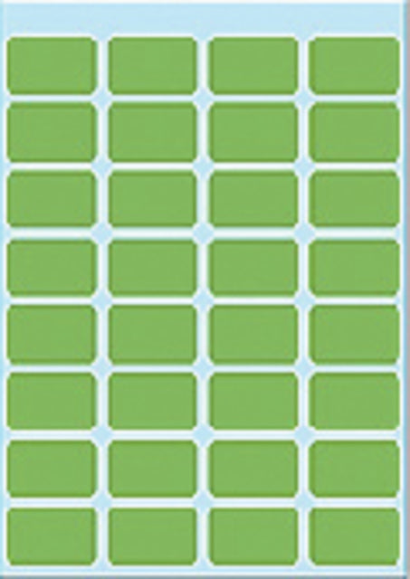 Etiket HERMA 3645 12x19mm groen 160stuks