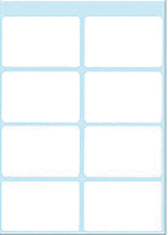 Etiket HERMA 3690 26x40mm wit 56 stuks