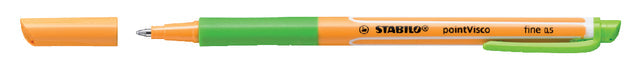 Rollerpen STABILO PointVisco 1099/43 F loofgroen