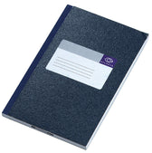 Notitieboek Djois Atl gelijmd 165x105mm 128blz bl