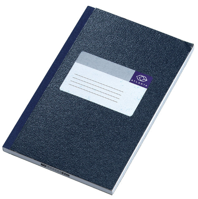 Notitieboek Djois Atl gelijmd 165x105mm 128blz bl