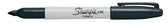 Viltstift Sharpie F zwart