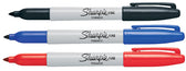Viltstift Sharpie F blauw - afbeelding 2