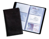 Visitekaartmap Sigel 120krt 90x58mm zwart - afbeelding 2