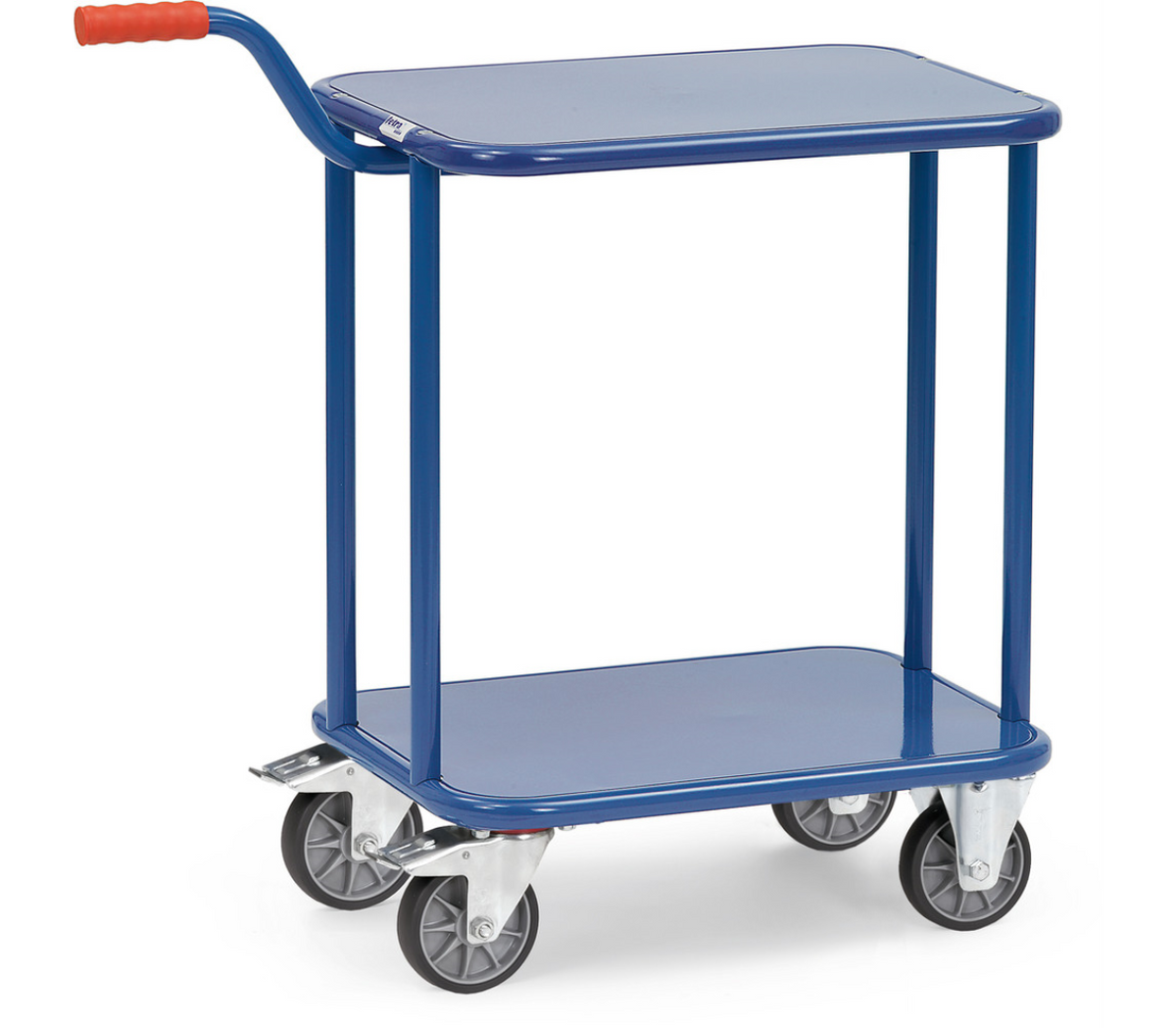 Greeproller 1197 met bodem van staalplaat - 2 Laadvlakken 600 x 450 mm