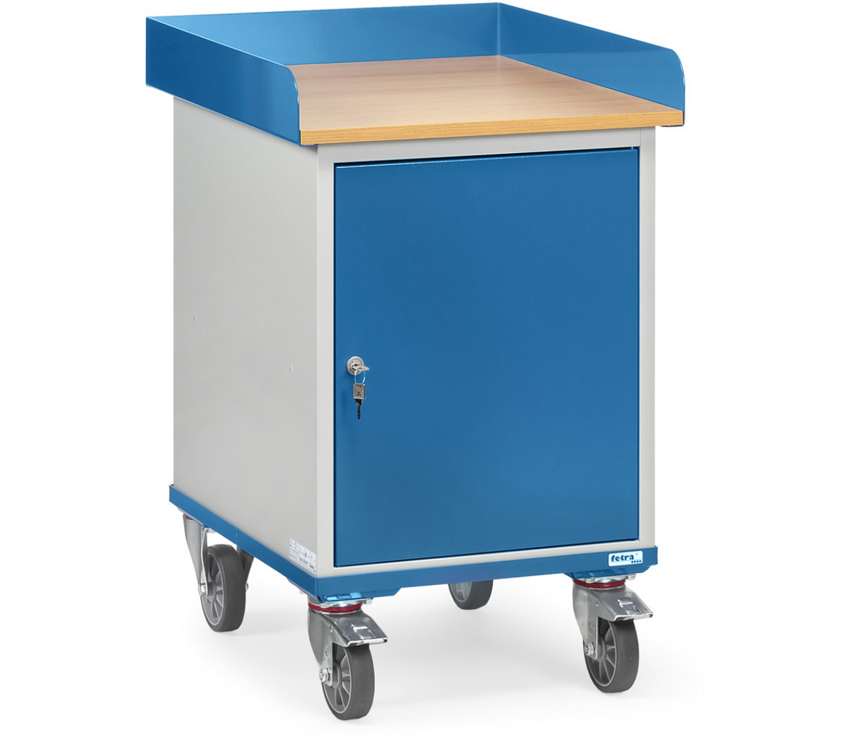 Verrijdbare kast met schrijfblad 2445 - Laadvlak 550 x 650 mm