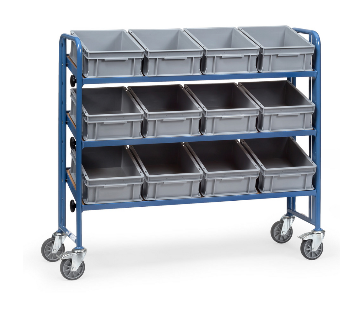 Bakkenwagen 2884 - met 12 bakken - Laadvlak 1.240 x 415 mm