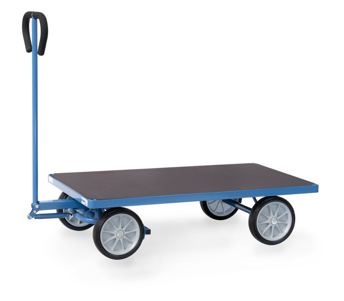 Handtrekwagen 4001V - massief rubber wielen - laadvlak 1.060 x 600 mm