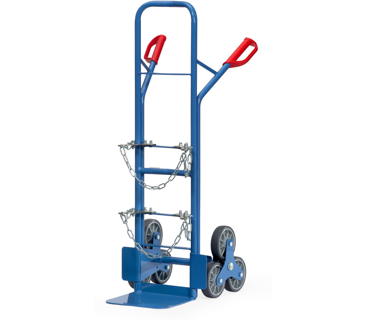 Gasflessen trappensteekwagen 51318TK - Trappenster - 3 x TPE wiel 160 x 40 mm
