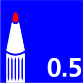 Balpen Paper Mate Inkjoy 100 F blauw - afbeelding 9