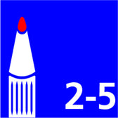 Markeerstift Quantore oranje - afbeelding 7