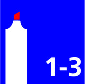 Viltstift edding 143 schuin 1-3mm zwart - afbeelding 4