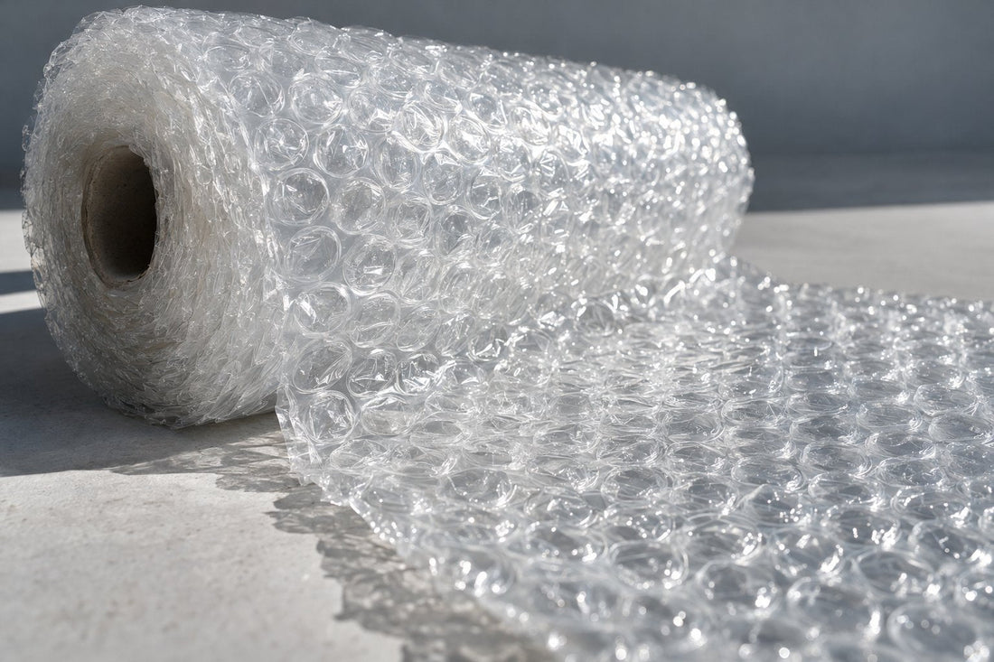 Bubbeltjesplastic in verschillende formaten