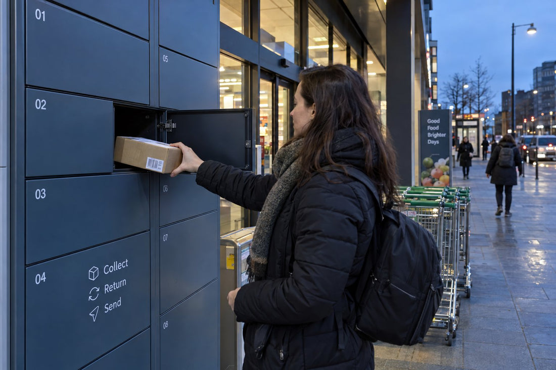 Pakket versturen via een pakketautomaat