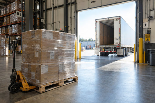 Pallet transportklaar maken