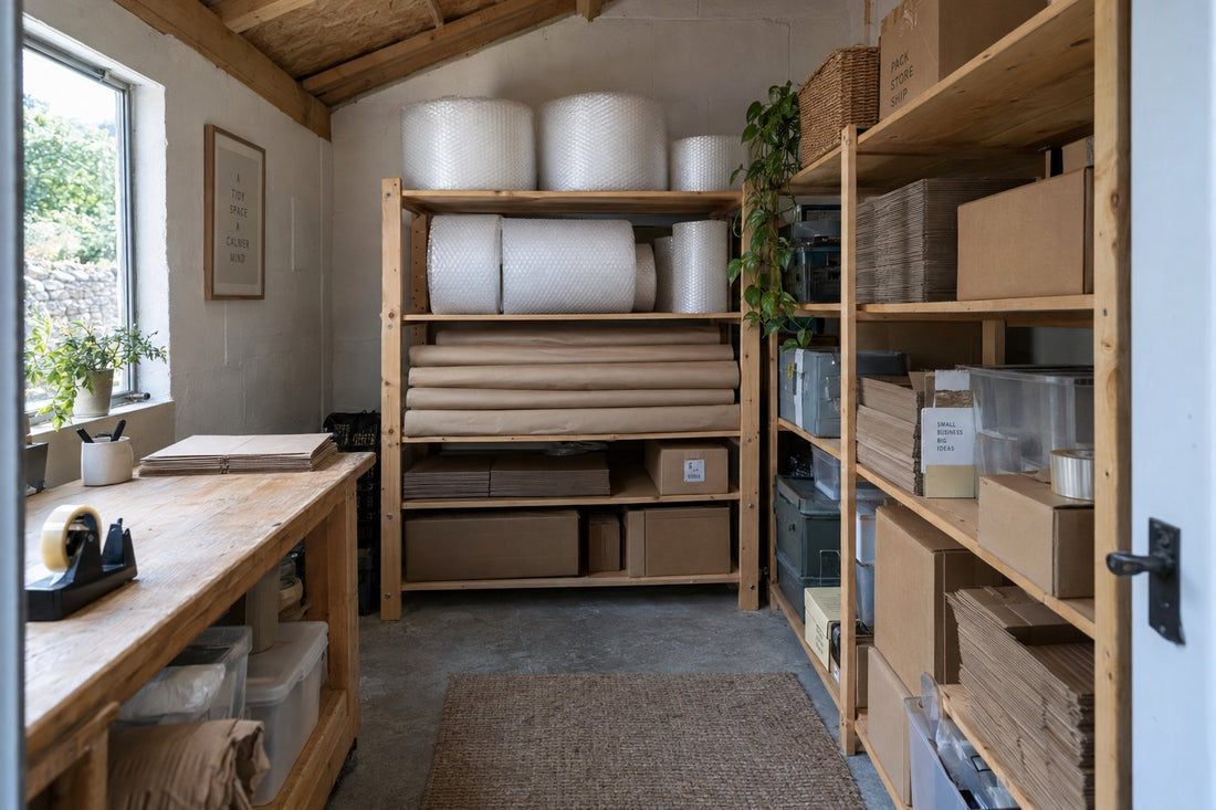 Voorraadbeheer voor een kleine webshop