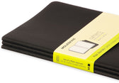Schrift Moleskine 130x210mm blc 160pag zwart 3st - afbeelding 2