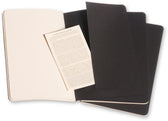 Schrift Moleskine 130x210mm blc 160pag zwart 3st - afbeelding 4