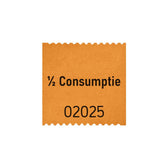 Consumptiebon Combicraft 1 2 oranje 500st - afbeelding 2