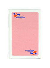 Speelkaarten Bridge Bond roze