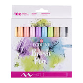 Brushpen Talens Ecoline set 10 stuks pastel - afbeelding 3