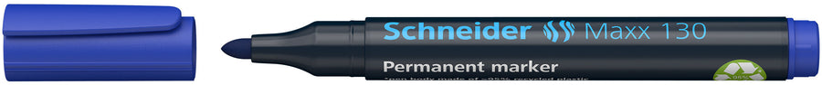 Viltstift Schneider Maxx 130 rond 1-3mm blauw