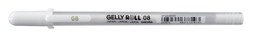 Gelschrijver Sakura Gelly Roll Classic 08 wit