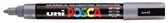 Paintmarker Uni POSCA PC5M M grijs