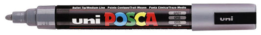 Paintmarker Uni POSCA PC5M M grijs