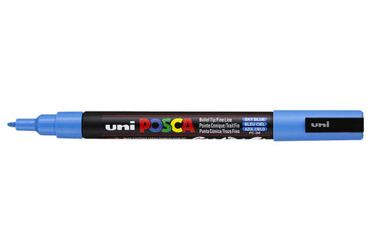 Paintmarker Uni POSCA PC3M F hemelsblauw