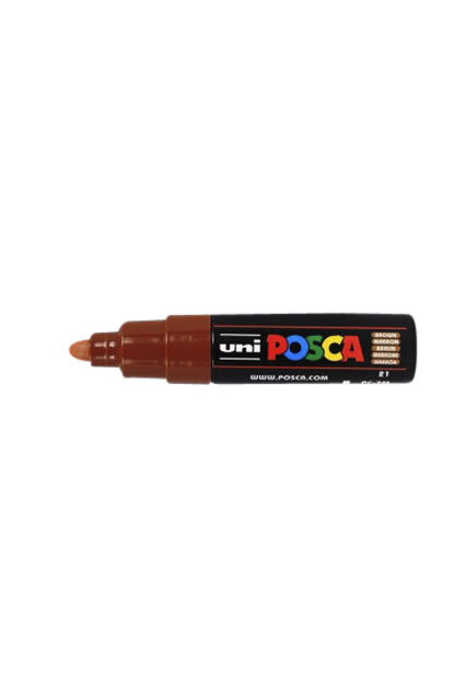 Paintmarker Uni POSCA PC7M B bruin