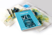 Aquarelpapier Canson XL 20vel 300gr A5 wit - afbeelding 2