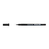 Brushpen Sakura Pigma breed zwart - afbeelding 2